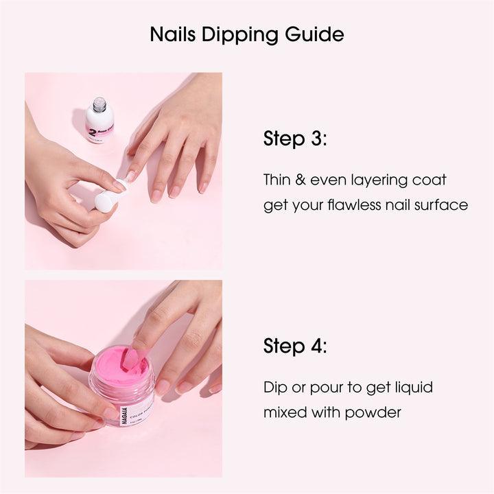 Divine Nails - Kit de Uñas Dip para Hacer en Casa