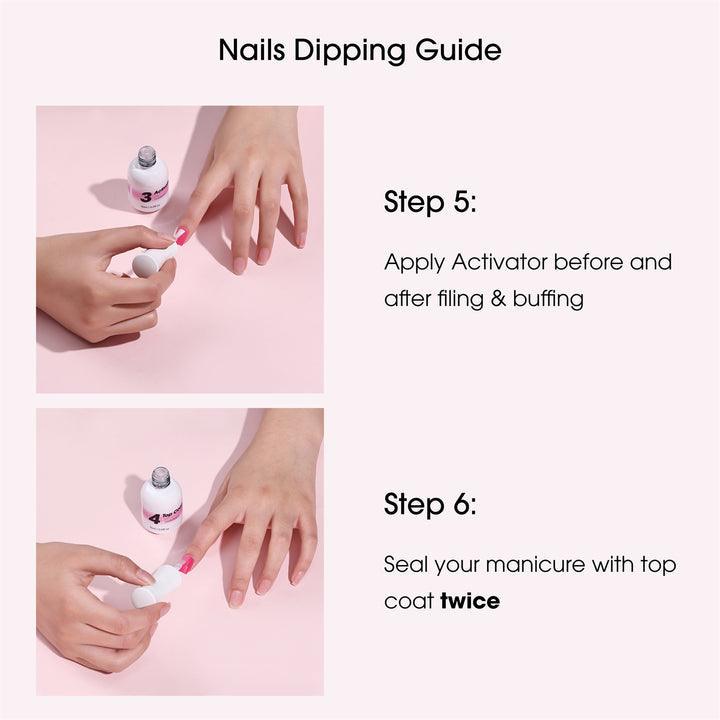 Divine Nails - Kit de Uñas Dip para Hacer en Casa